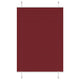 Vidaxl plissé rolgordijn 100x100 cm stofbreedte 99,4cm bordeauxrood