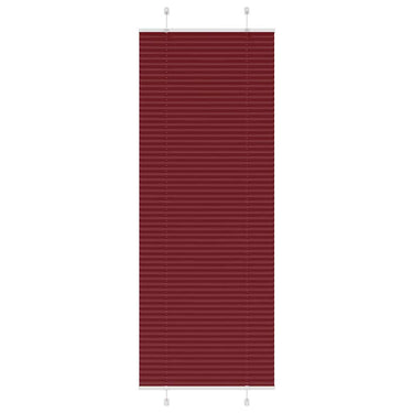 Vidaxl plissé rolgordijn 70x200 cm stofbreedte 69,4 cm bordeauxrood