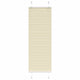 Vidaxl plissé rolgordijn 40x150 cm stofbreedte 39,4 cm polyester crème