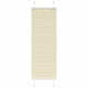 Vidaxl plissé rolgordijn 45x150 cm stofbreedte 44,4 cm polyester crème