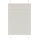 Vidaxl plissé rolgordijn 95x150 cm stofbreedte 94,4 cm polyester