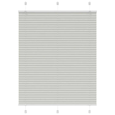 Vidaxl plissé rolgordijn 110x150 cm stofbreedte 109,4 cm polyester