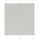 Vidaxl plissé rolgordijn 120x150 cm stofbreedte 119,4 cm polyester