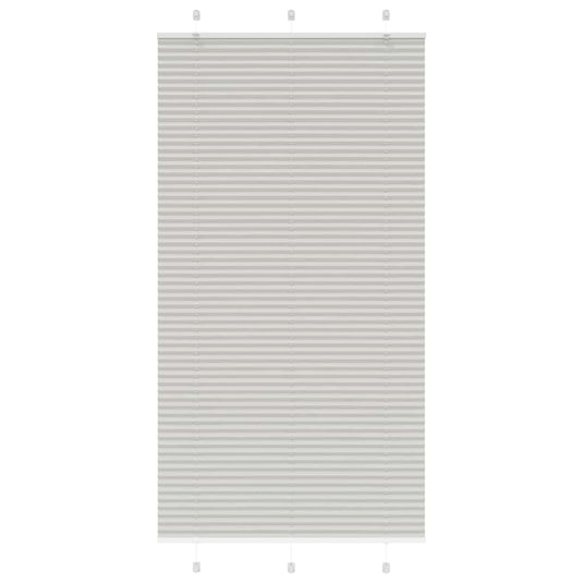 Vidaxl plissé rolgordijn 105x200 cm stofbreedte 104,4 cm polyester