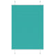 Vidaxl plissé rolgordijn 90x100 cm stofbreedte 89,4 cm petrol groen