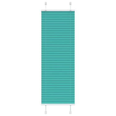 Vidaxl plissé rolgordijn 40x150 cm stofbreedte 39,4 cm petrol groen