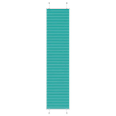 Vidaxl plissé rolgordijn 45x200 cm stofbreedte 44,4 cm petrol groen