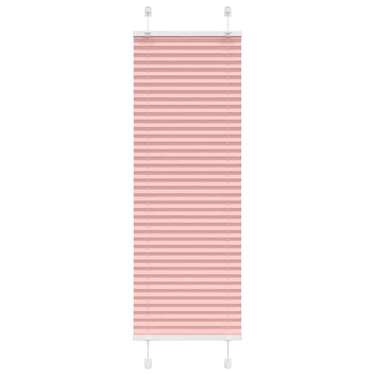 Vidaxl plissé rolgordijn 50x100 cm stofbreedte 49,4 cm polyester roze