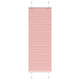 Vidaxl plissé rolgordijn 50x100 cm stofbreedte 49,4 cm polyester roze