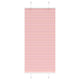 Vidaxl plissé rolgordijn 55x100 cm stofbreedte 54,4 cm polyester roze