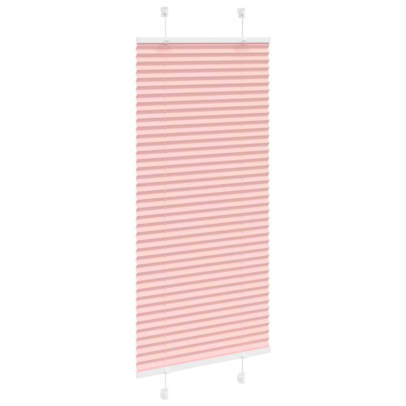 Load image into Gallery viewer, Vidaxl plissé rolgordijn 55x100 cm stofbreedte 54,4 cm polyester roze
