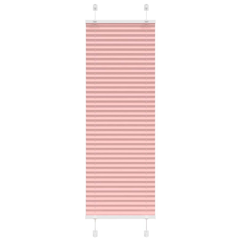 Load image into Gallery viewer, Vidaxl plissé rolgordijn 40x150 cm stofbreedte 39,4 cm polyester roze
