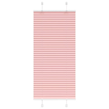 Vidaxl plissé rolgordijn 65x150 cm stofbreedte 64,4 cm polyester roze