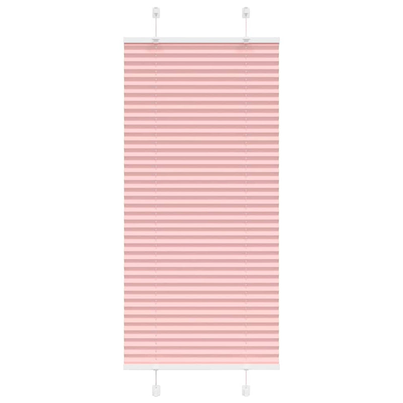 Load image into Gallery viewer, Vidaxl plissé rolgordijn 65x150 cm stofbreedte 64,4 cm polyester roze
