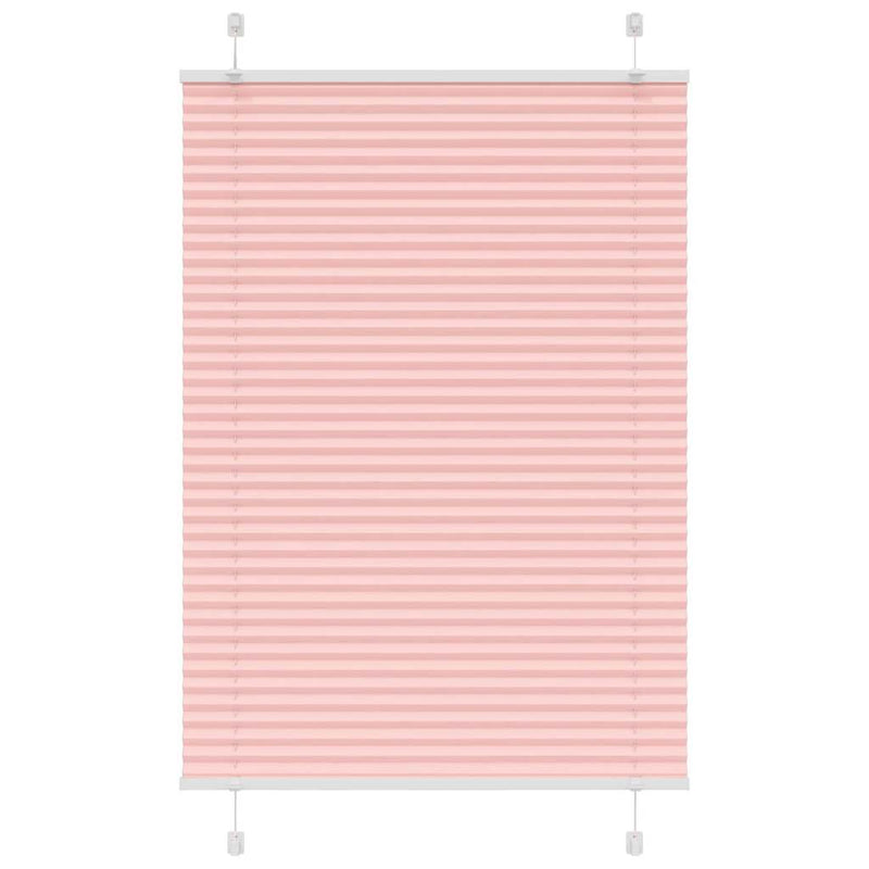 Load image into Gallery viewer, Vidaxl plissé rolgordijn 85x150 cm stofbreedte 84,4 cm polyester roze
