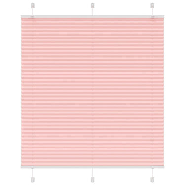 Vidaxl plissé rolgordijn 115x150cm stofbreedte 114,4cm polyester roze