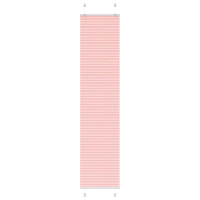 Load image into Gallery viewer, Vidaxl plissé rolgordijn 45x200 cm stofbreedte 44,4 cm polyester roze
