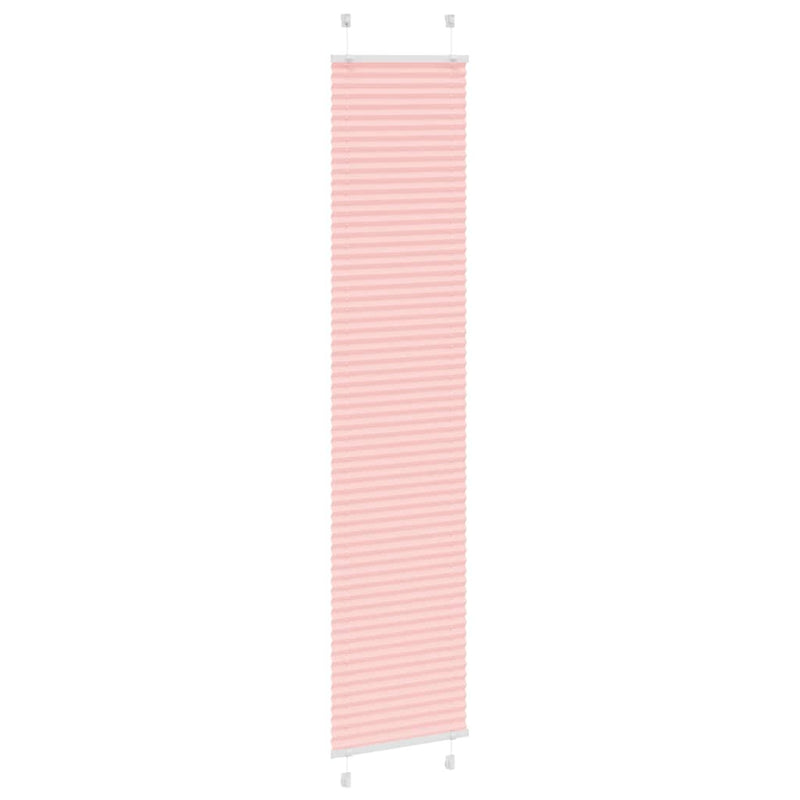 Load image into Gallery viewer, Vidaxl plissé rolgordijn 45x200 cm stofbreedte 44,4 cm polyester roze
