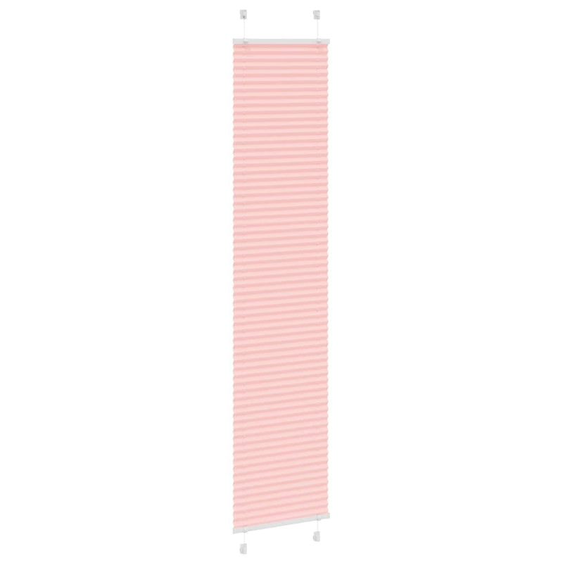 Load image into Gallery viewer, Vidaxl plissé rolgordijn 50x200 cm stofbreedte 49,4 cm polyester roze
