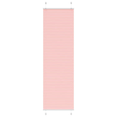 Vidaxl plissé rolgordijn 55x200 cm stofbreedte 54,4 cm polyester roze