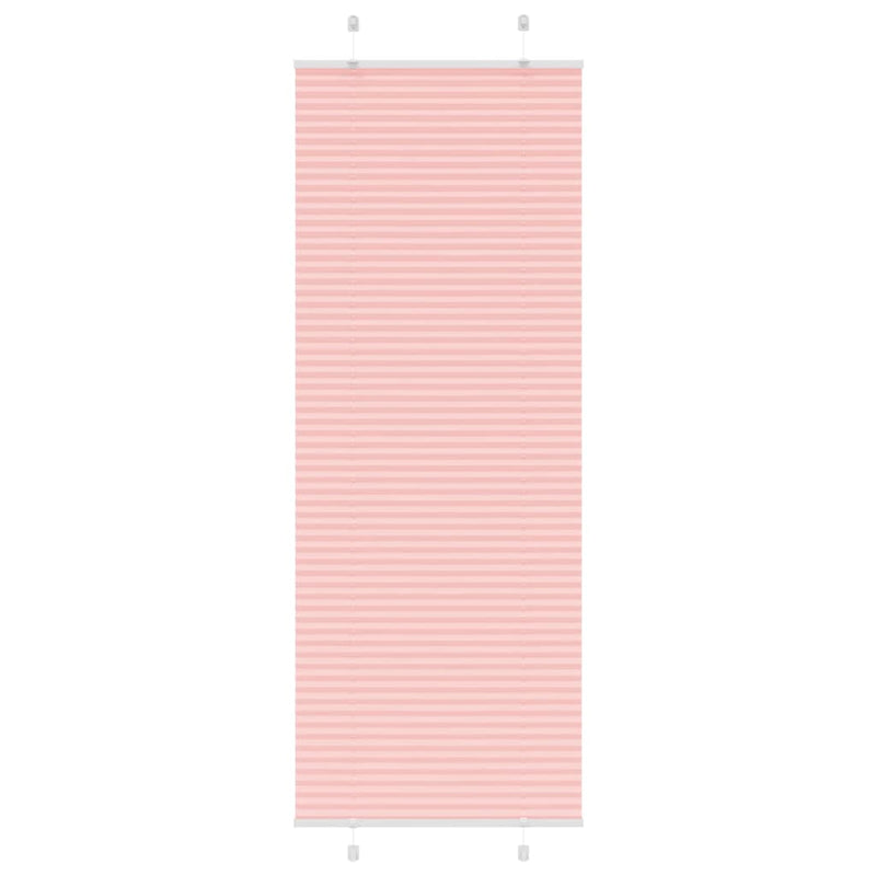 Load image into Gallery viewer, Vidaxl plissé rolgordijn 75x200 cm stofbreedte 74,4 cm polyester roze
