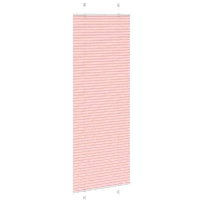 Load image into Gallery viewer, Vidaxl plissé rolgordijn 80x200 cm stofbreedte 79,4 cm polyester roze
