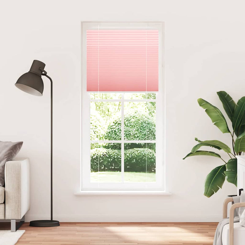 Load image into Gallery viewer, Vidaxl plissé rolgordijn 100x200 cm stofbreedte 99,4cm polyester roze
