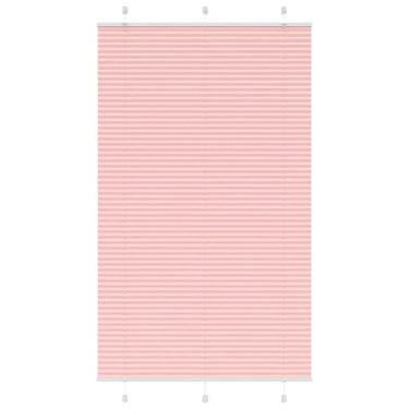 Vidaxl plissé rolgordijn 115x200cm stofbreedte 114,4cm polyester roze