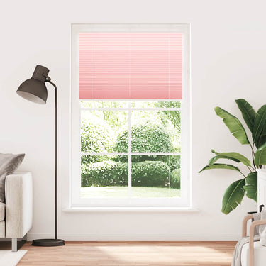 Vidaxl plissé rolgordijn 115x200cm stofbreedte 114,4cm polyester roze