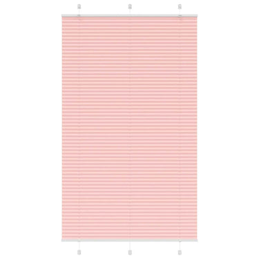 Vidaxl plissé rolgordijn 120x200cm stofbreedte 119,4cm polyester roze