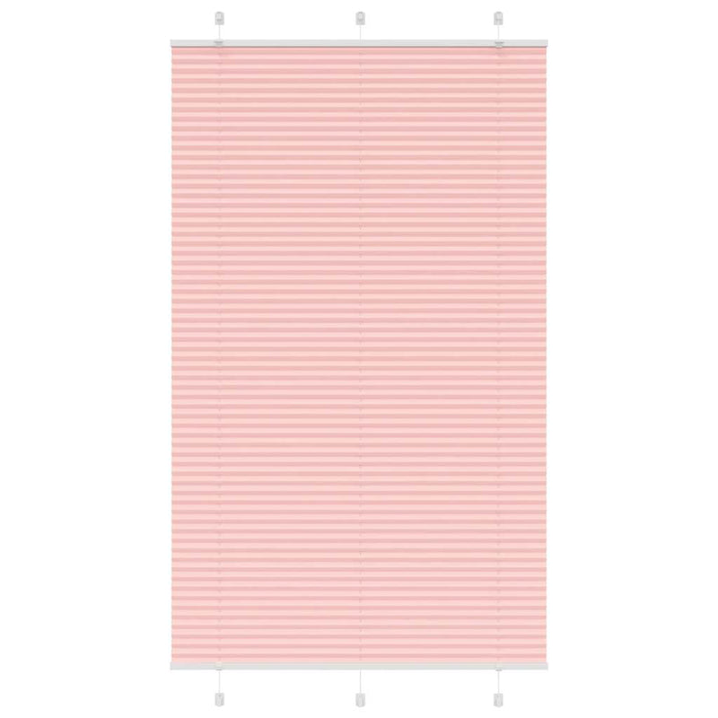 Load image into Gallery viewer, Vidaxl plissé rolgordijn 120x200cm stofbreedte 119,4cm polyester roze
