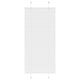 Vidaxl plissé rolgordijn 60x100 cm stofbreedte 59,4 cm polyester wit