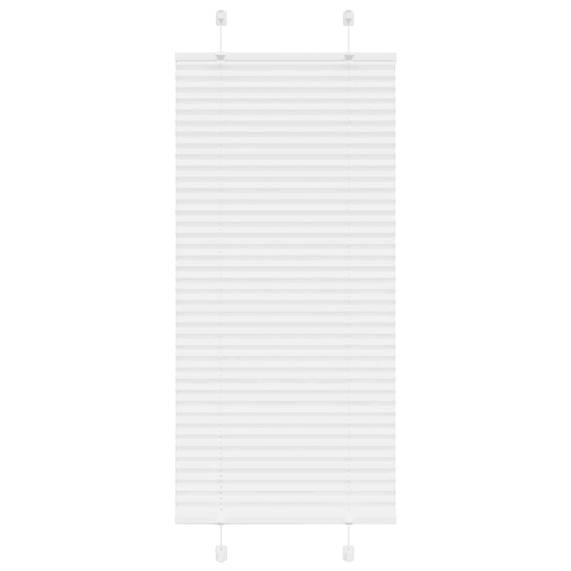 Load image into Gallery viewer, Vidaxl plissé rolgordijn 65x100 cm stofbreedte 64,4 cm polyester wit
