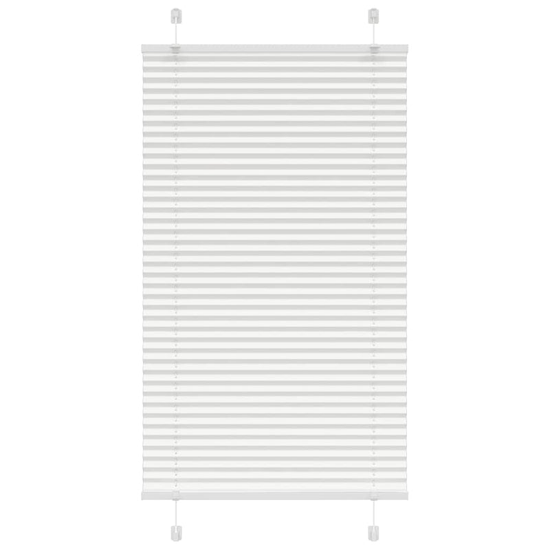 Load image into Gallery viewer, Vidaxl plissé rolgordijn 70x100 cm stofbreedte 69,4 cm polyester wit
