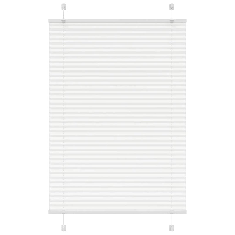 Load image into Gallery viewer, Vidaxl plissé rolgordijn 100x100 cm stofbreedte 99,4cm polyester wit
