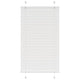Vidaxl plissé rolgordijn 80x150 cm stofbreedte 79,4 cm polyester wit