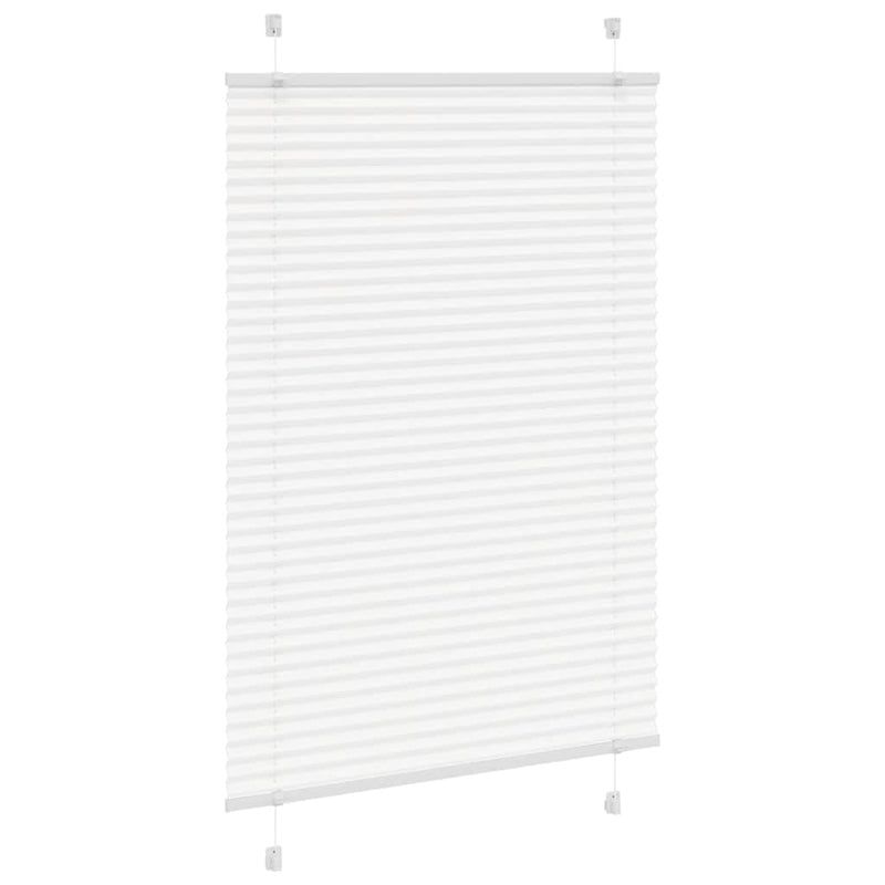 Load image into Gallery viewer, Vidaxl plissé rolgordijn 90x150 cm stofbreedte 89,4 cm polyester wit
