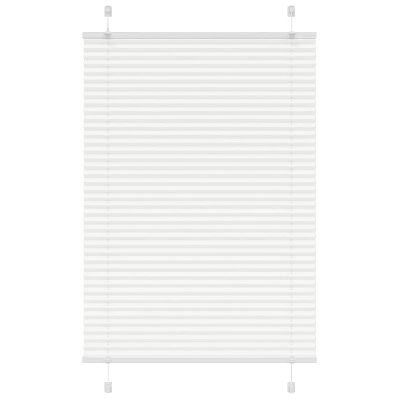 Load image into Gallery viewer, Vidaxl plissé rolgordijn 95x150 cm stofbreedte 94,4 cm polyester wit
