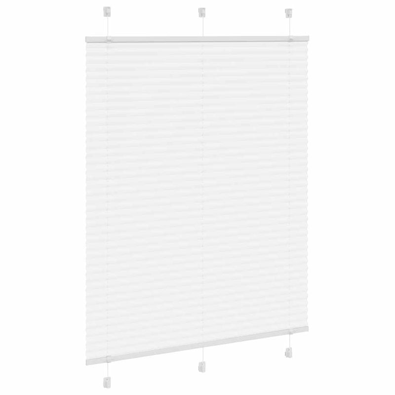 Load image into Gallery viewer, Vidaxl plissé rolgordijn 110x150 cm stofbreedte 109,4cm polyester wit
