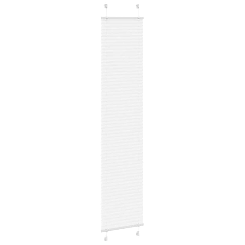 Load image into Gallery viewer, Vidaxl plissé rolgordijn 40x200 cm stofbreedte 39,4 cm polyester wit
