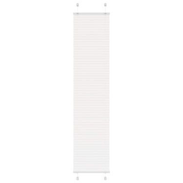 Vidaxl plissé rolgordijn 45x200 cm stofbreedte 44,4 cm polyester wit