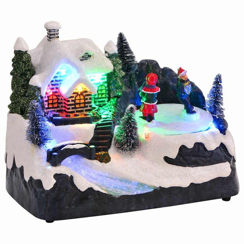 Load image into Gallery viewer, Vidaxl kerst tafelopstelling multikleur 16 x 11,5 x 13 cm kunststof
