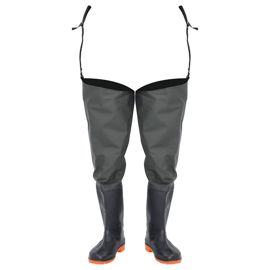 Vidaxl visserslaarzen maat 40 donkergroen