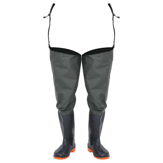 Vidaxl visserslaarzen maat 41 donkergroen