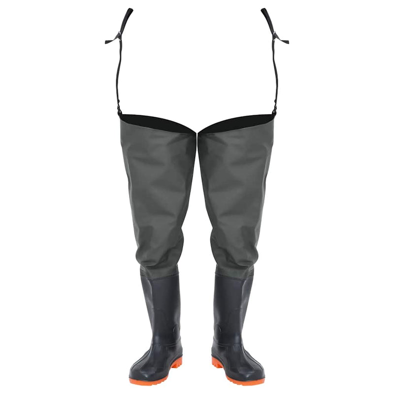 Load image into Gallery viewer, Vidaxl visserslaarzen maat 42 donkergroen
