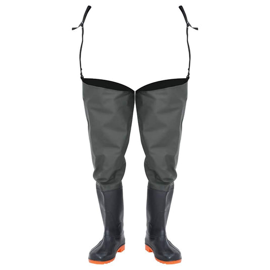 Vidaxl visserslaarzen maat 45 donkergroen