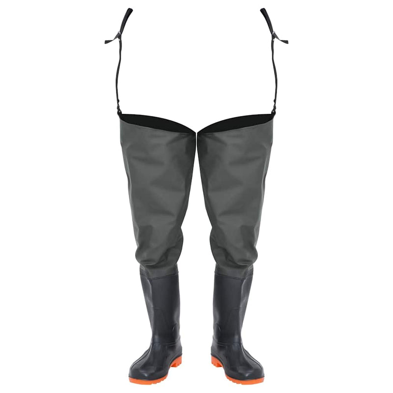 Load image into Gallery viewer, Vidaxl visserslaarzen maat 46 donkergroen
