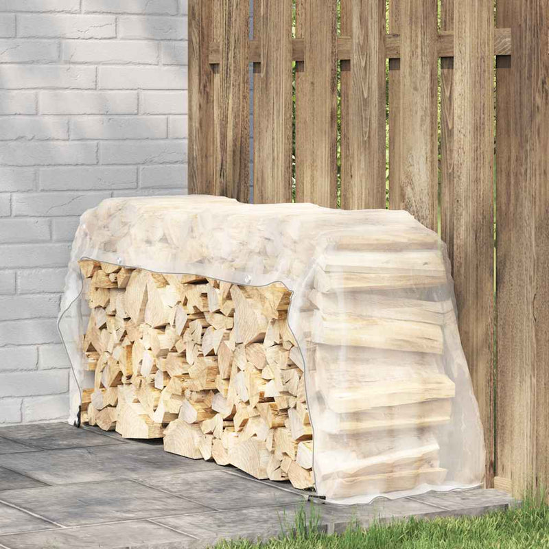 Load image into Gallery viewer, Vidaxl doorzichtig zeildoek met zeilringen 1x3 m polyethyleen
