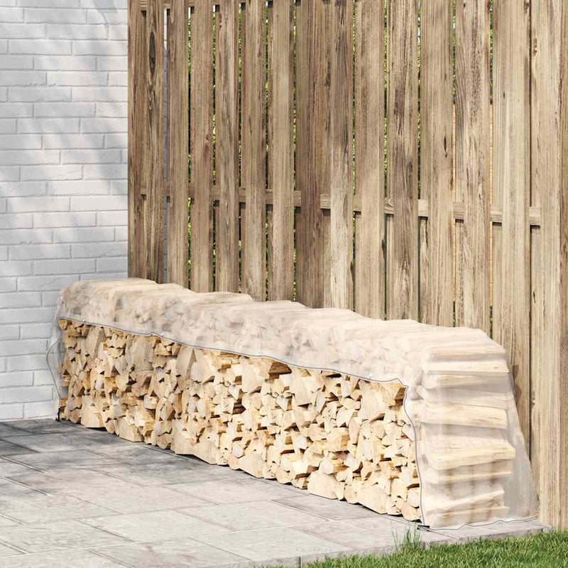 Load image into Gallery viewer, Vidaxl doorzichtig zeildoek met zeilringen 1x6 m polyethyleen
