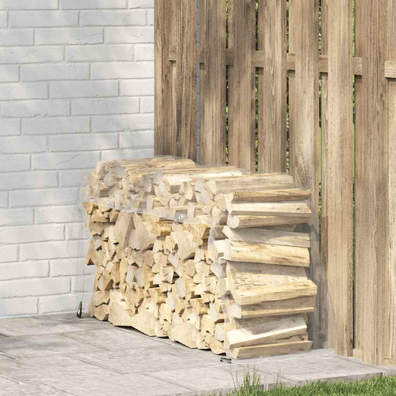 Load image into Gallery viewer, Vidaxl doorzichtig zeildoek met zeilringen 1x3 m pvc
